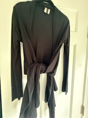 BCBGMaxAzria Black Wrap Scarf